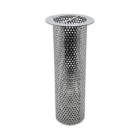 3″ Diameter X 8″ Tall Commercial Cylinder Floor Drain Strainer
