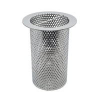 4″ Diameter X 6″ Tall Commercial Cylinder Floor Drain Strainer