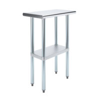 14″ X 24″ Stainless Steel Work Table With Undershelf