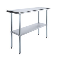 18″ X 48″ Stainless Steel Work Table With Undershelf
