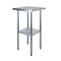 20″ X 20″ Stainless Steel Work Table With Undershelf