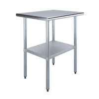 24″ X 30″ Stainless Steel Work Table With Undershelf